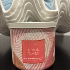 Coral Waves 3 Wick Candle